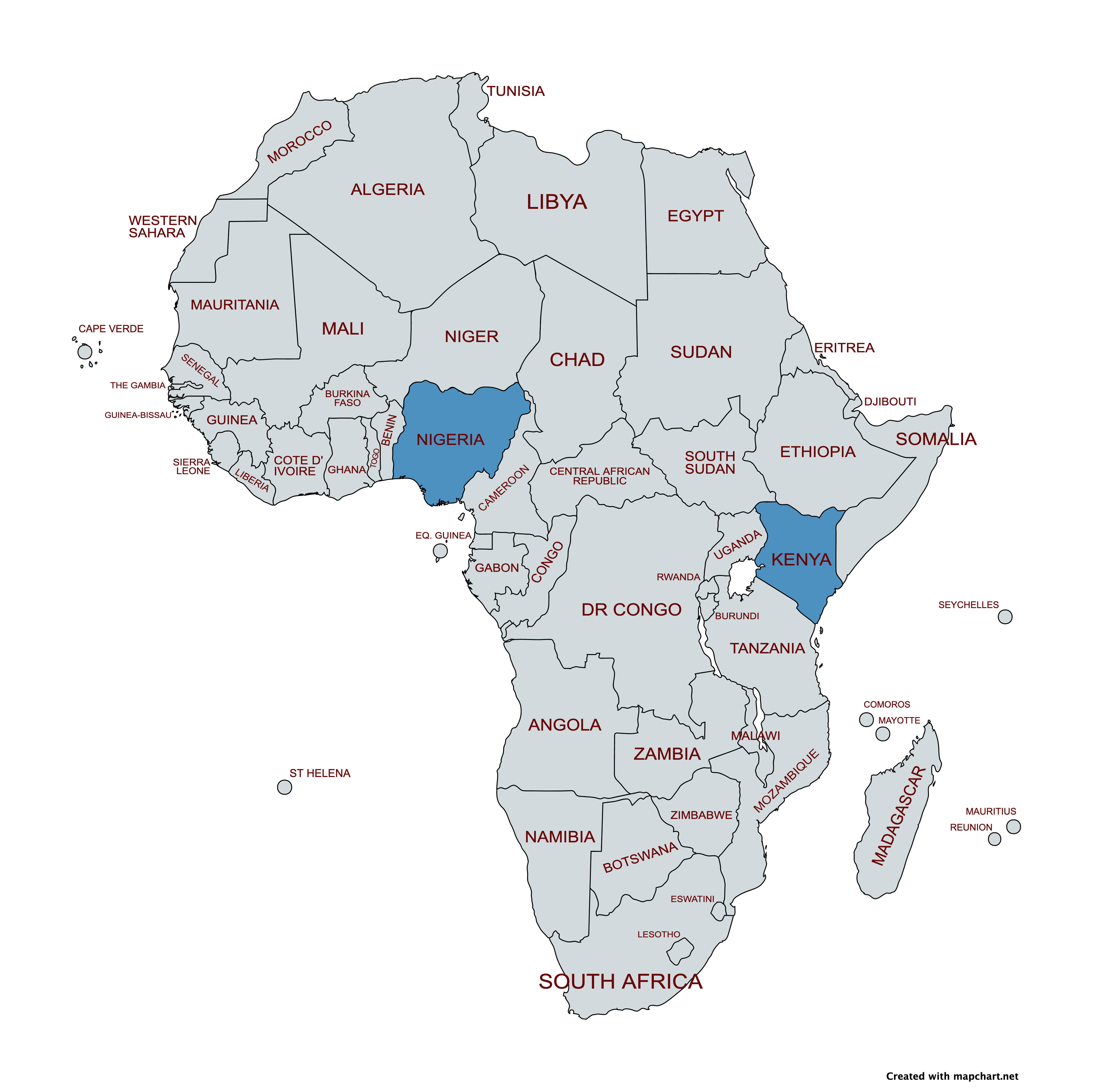 GBPP Africa Map